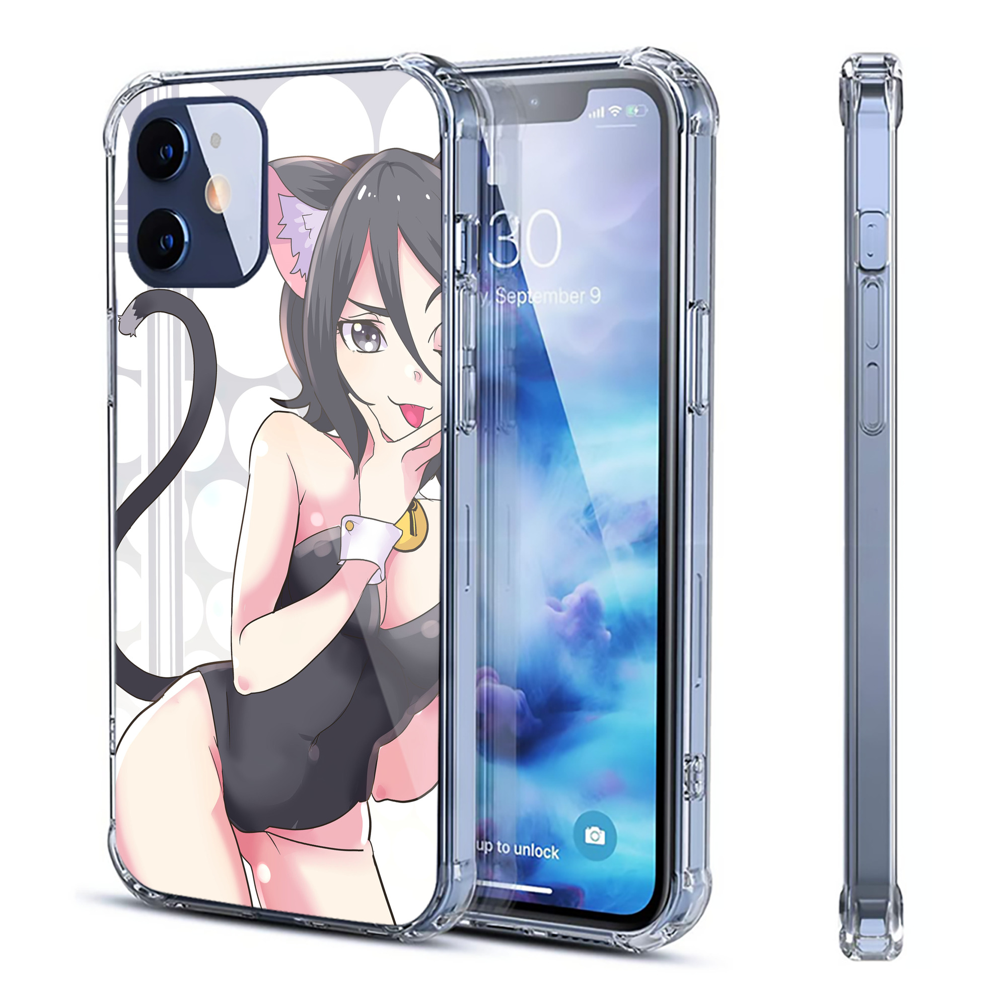 （画像用） ブリーチ BLEACH 【iPhone 12シリーズ対応】透明スマホケース（クリアソフトケース）
